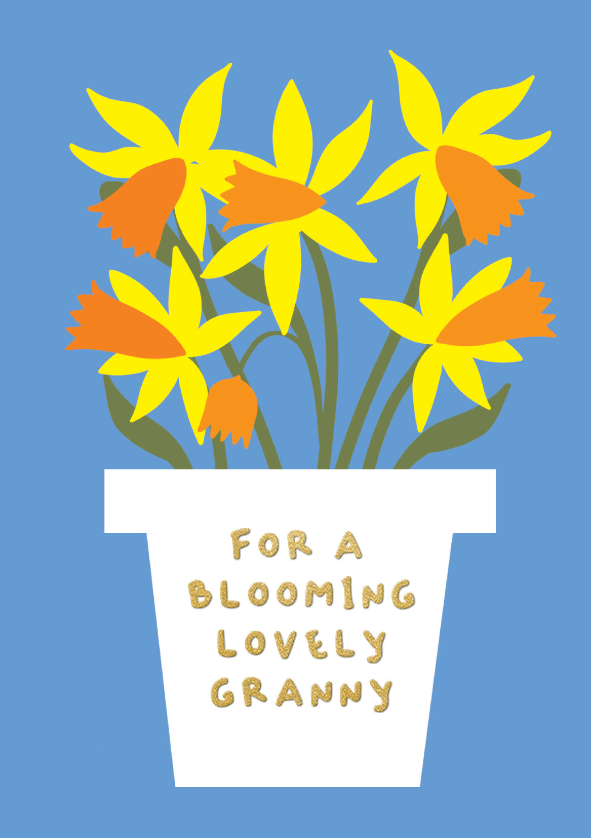Granny Daffodils Mother's Day Card By Penny Black