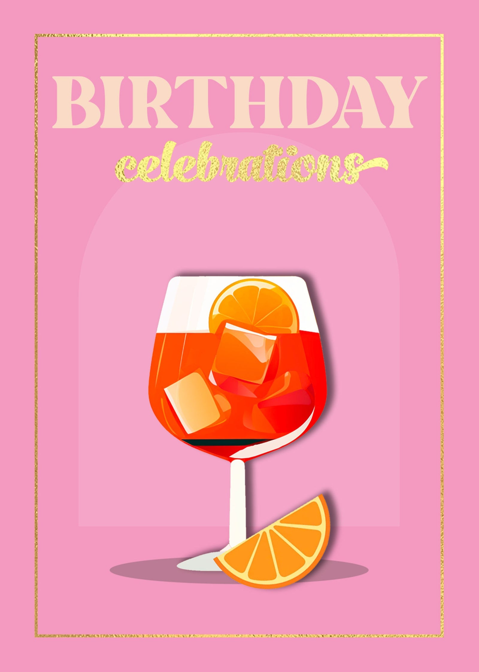 Aperol Spritz Anyone? Birthday Card at Penny Black