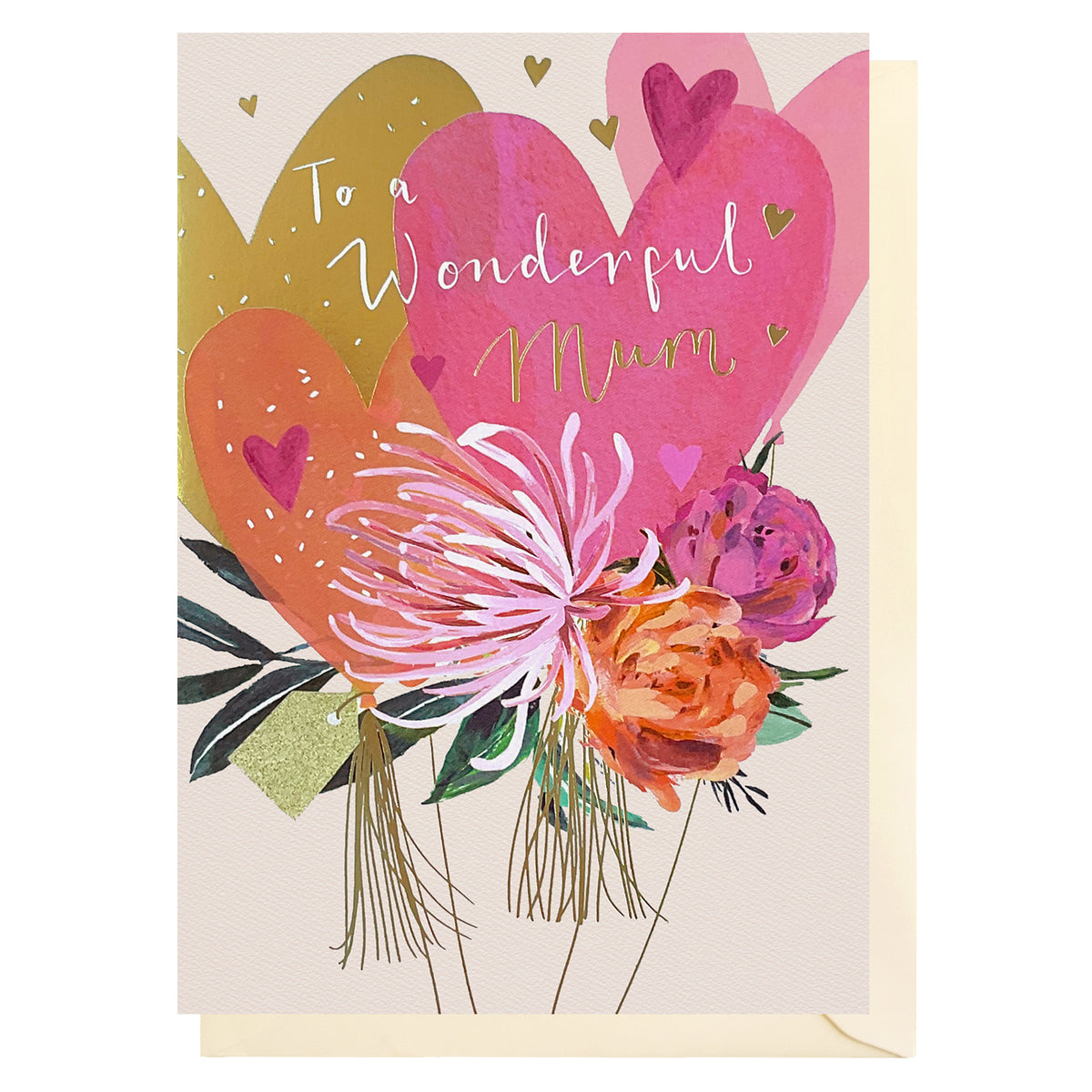Floral Frenzy Mum Birthday Card from Penny Black