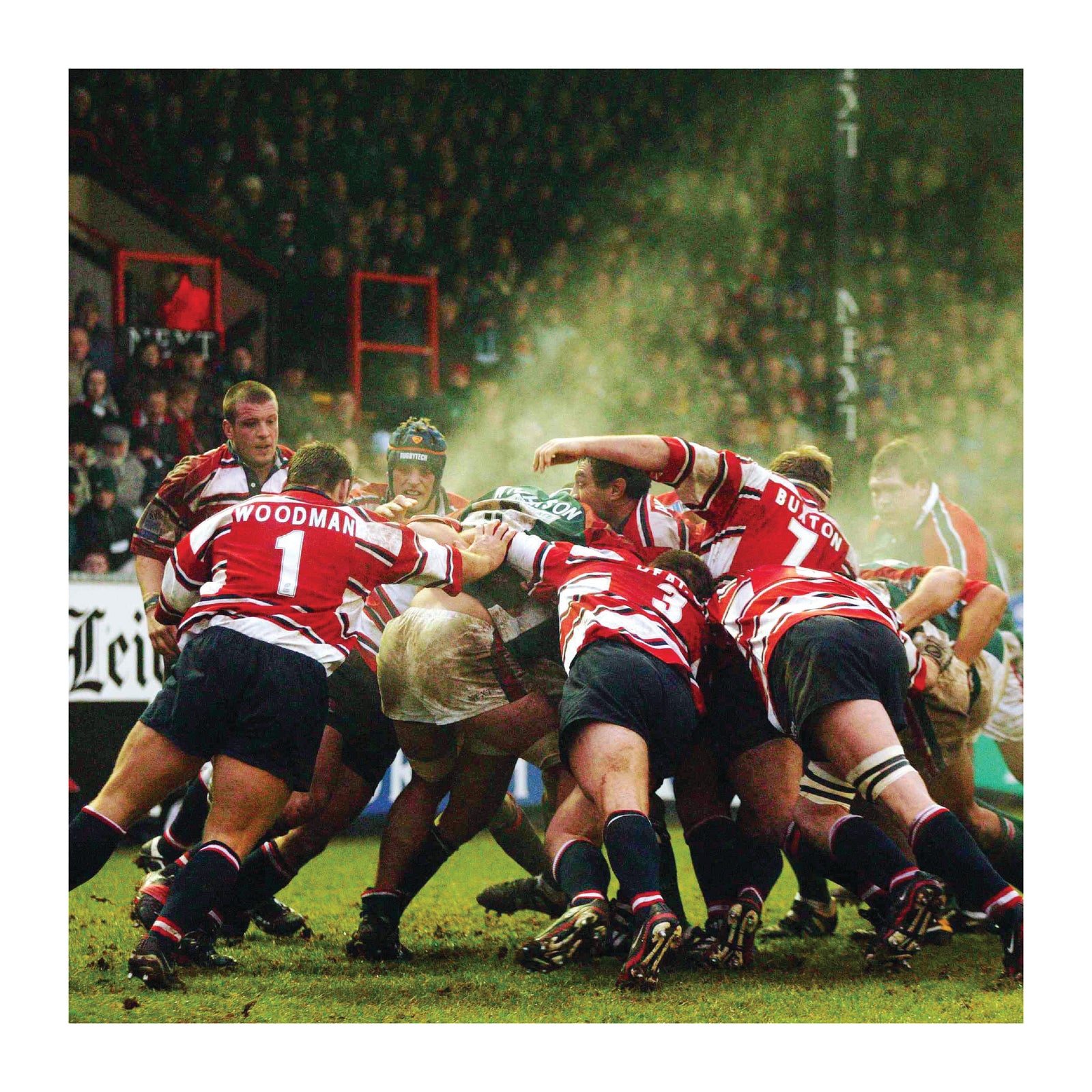 From The Scrum Rugby Photographic Art Card from Penny Black
