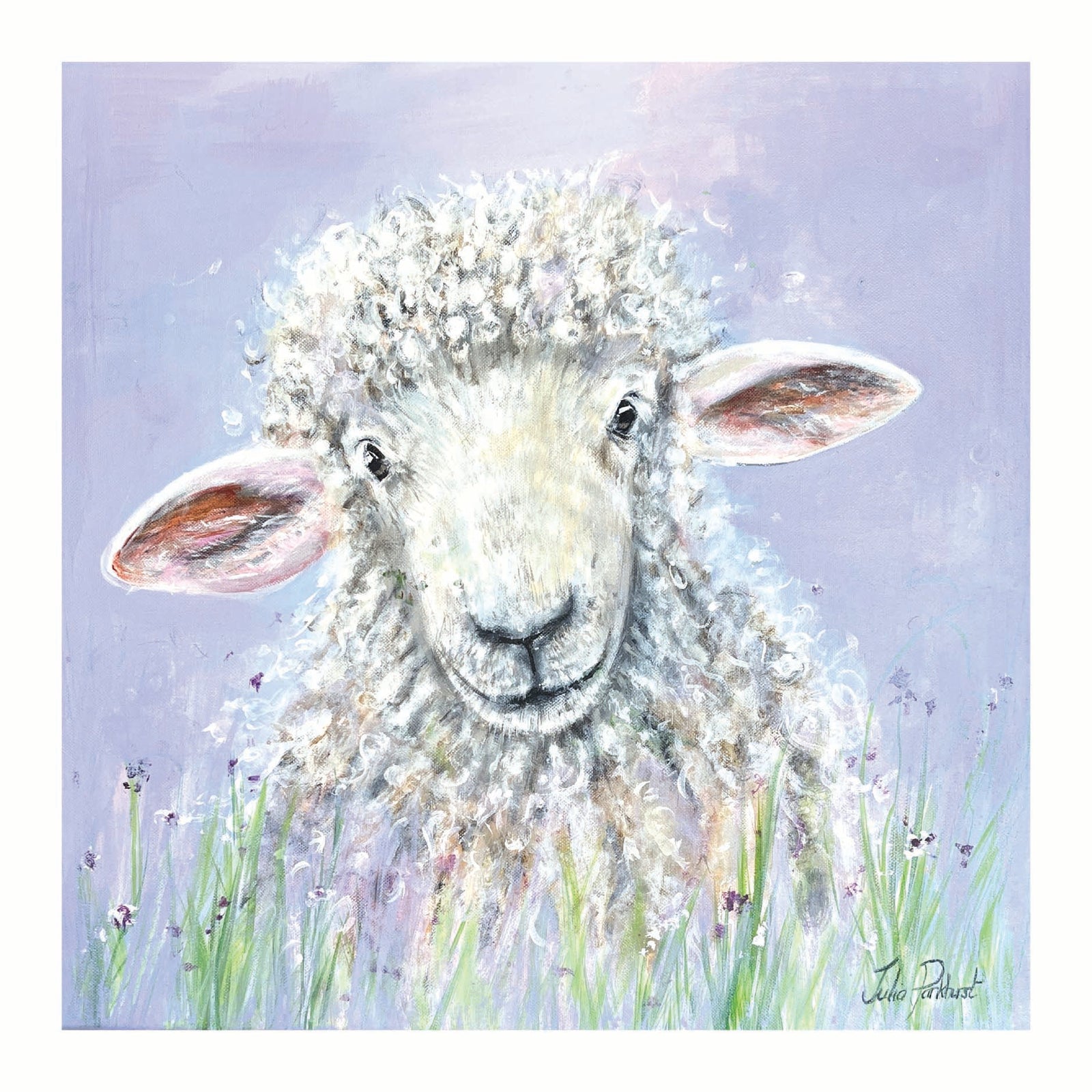 Pankhurst Timmy Sheep Art Card from Penny Black