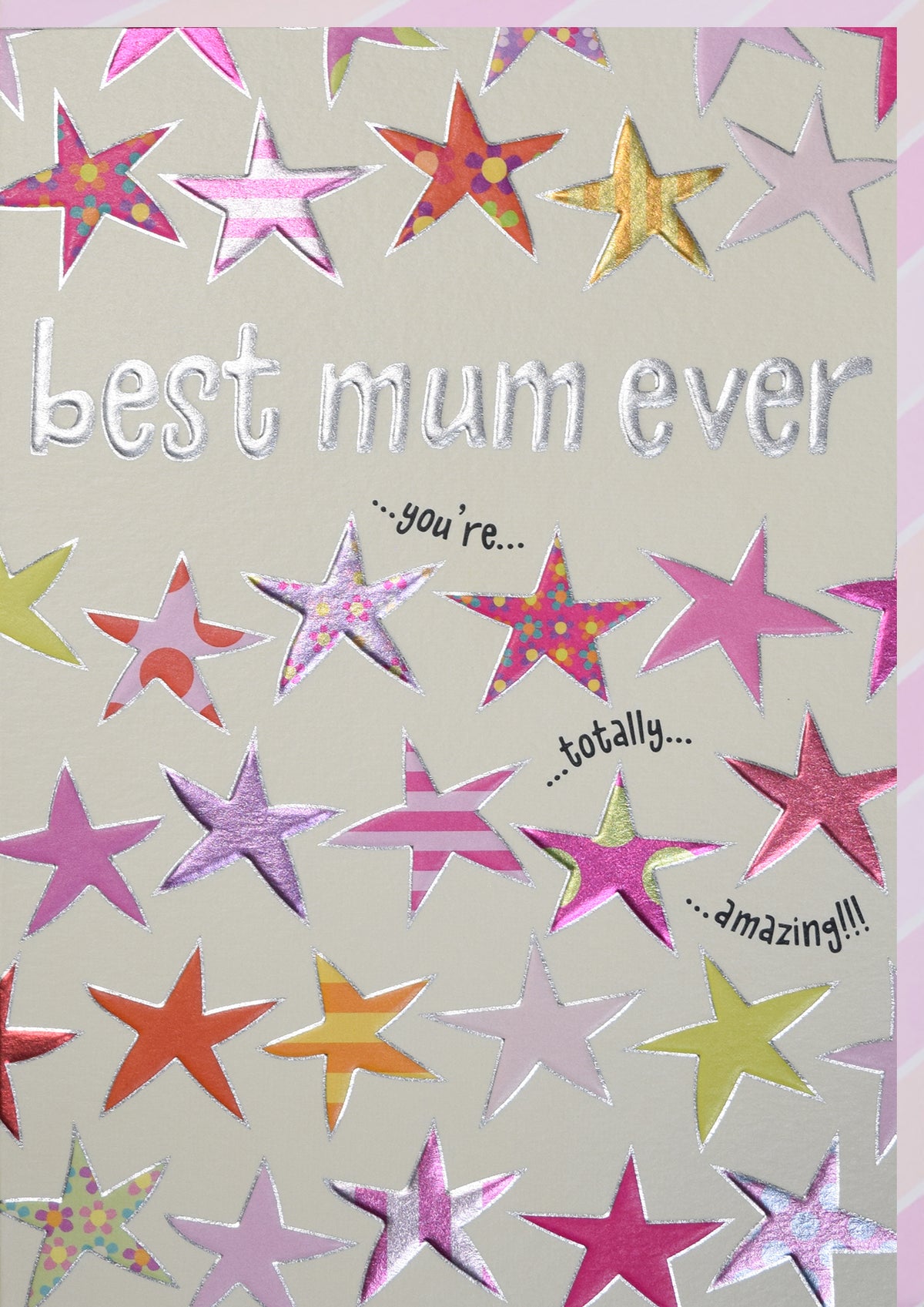 Totally Amazing Mum Stars Mother's Day Card By Penny Black
