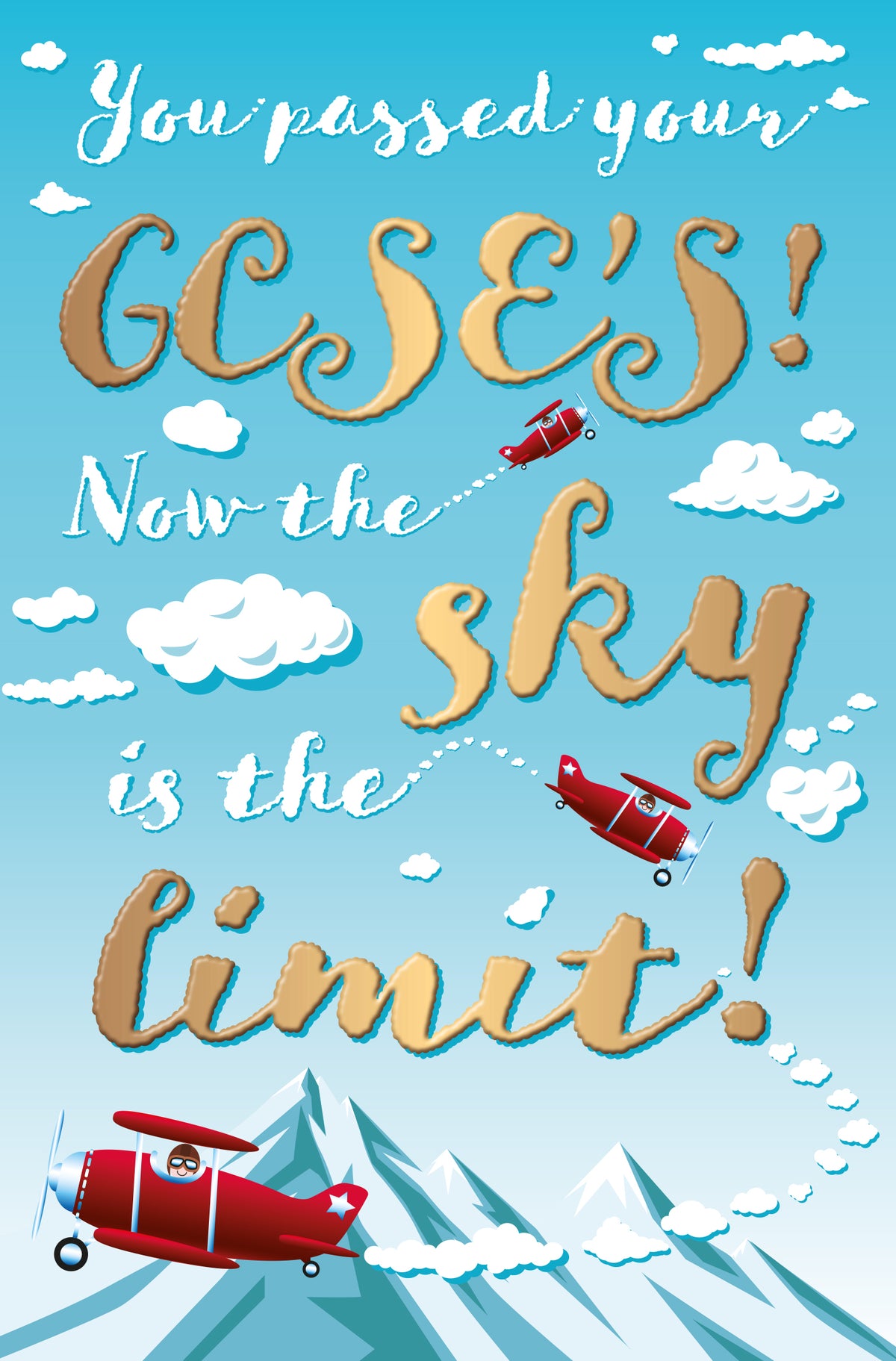 You&#39;ve Passed Your GCSEs Exams Congratulations Card By Penny Black