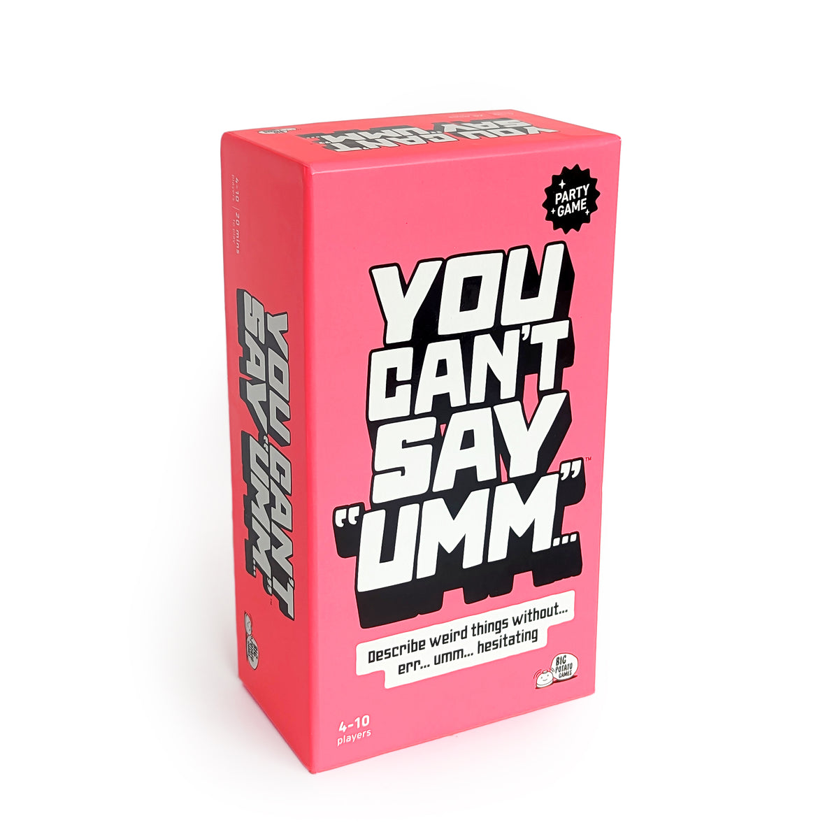 You Can&#39;t Say Umm Party Game by Big Potato Games at Penny black