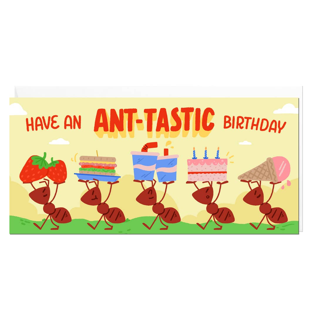 Ant-tastic Kids Birthday Card by penny black