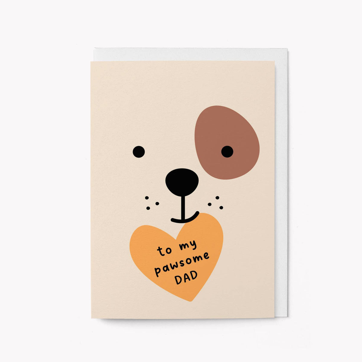 To My Pawsome Dad Father's Day Card by graphic factory at penny black
