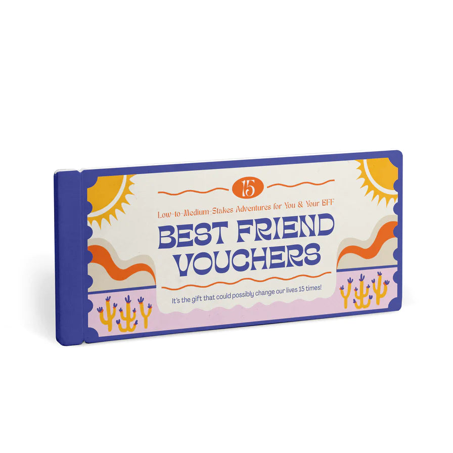 Em &amp; Friends Best Friendship Vouchers Coupon Booklet by penny black