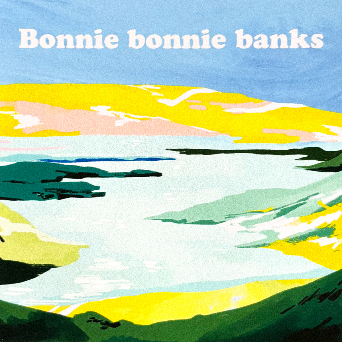 Bonnie Bonnie Banks Loch Lomond Scottish Sticker by penny black