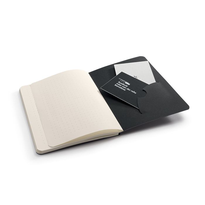 LEUCHTTURM1917 Bullet Journal Pocket 3pk - black, inside view by penny black