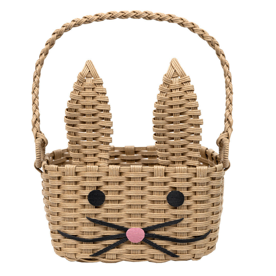 Bunny Shaped Woven Basket by penny black