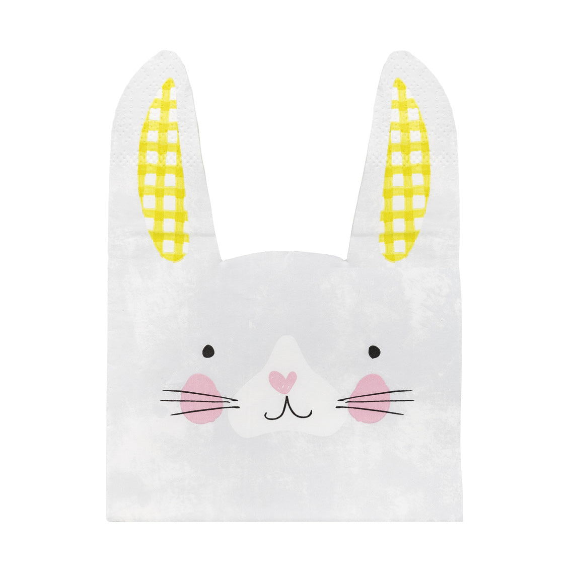 Bunny Shaped Paper Napkins - 20 Pack from penny black