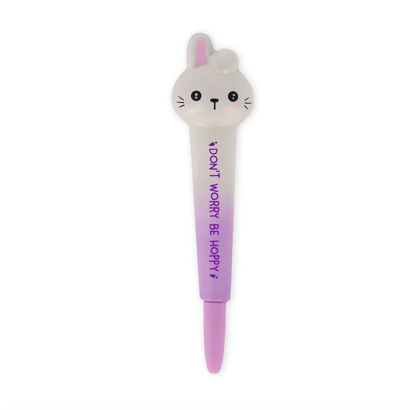 Be Hoppy Bunny Squishy Squeezies Gel Pen by penny black