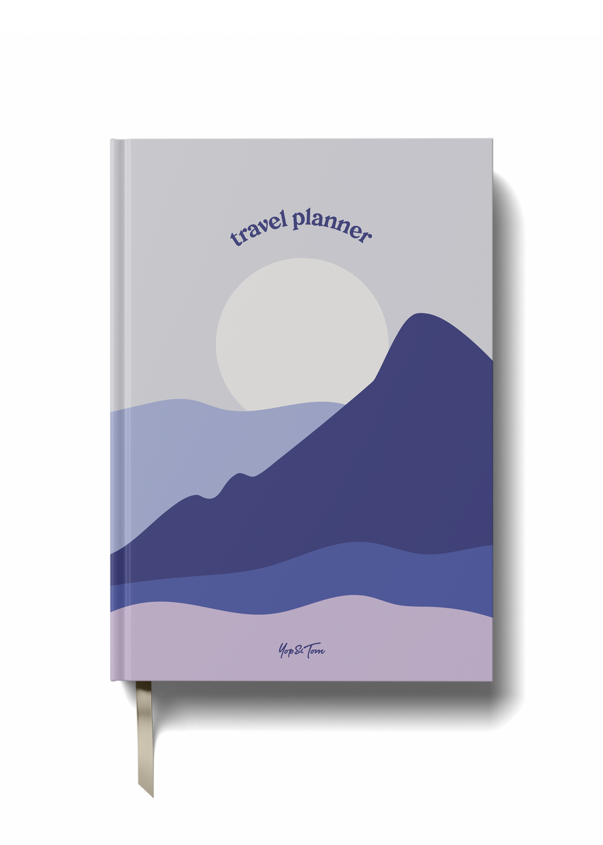 Mountain Sunset A5 Travel Planner by penny black