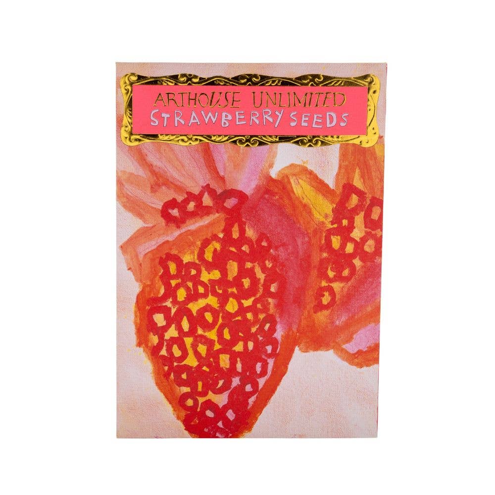 Scrumptious Strawberry Seed Packet by arthouse unlimited at penny black