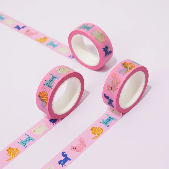 Cute Cats Washi Tape by Rumble Cards at penny black