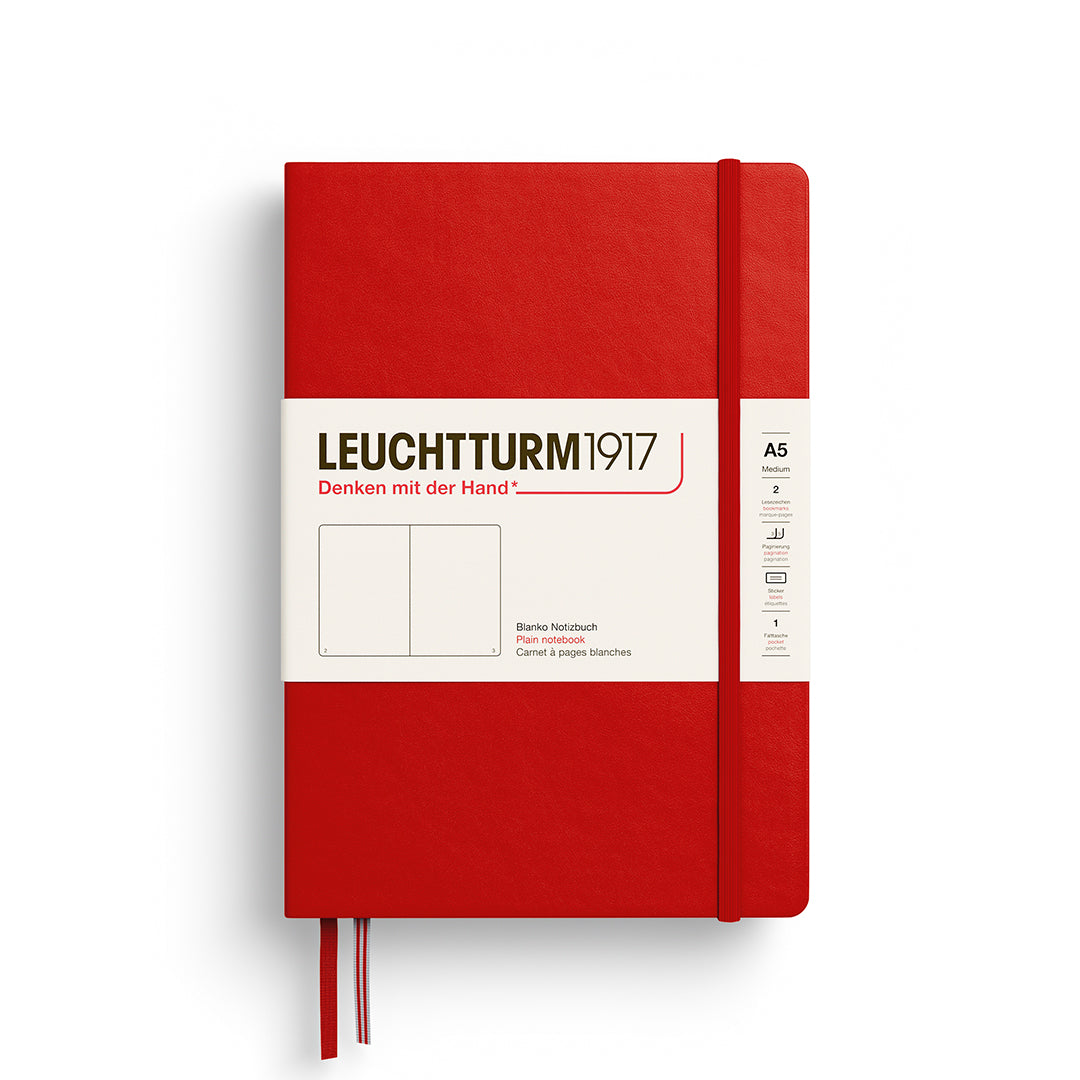 LEUCHTTURM1917 Notebook A5 Medium Hardcover By Penny Black