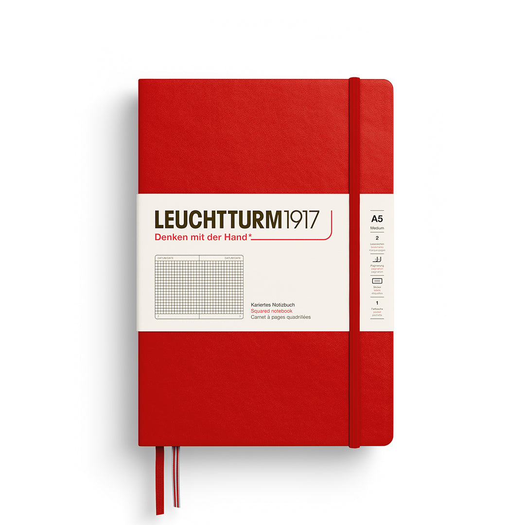 LEUCHTTURM1917 Notebook A5 Medium Hardcover By Penny Black