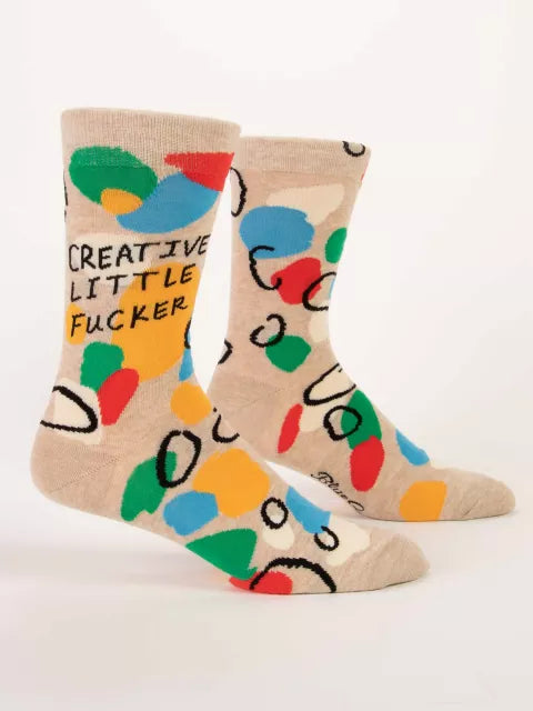 Creative Little Fucker Men&#39;s Socks by penny black