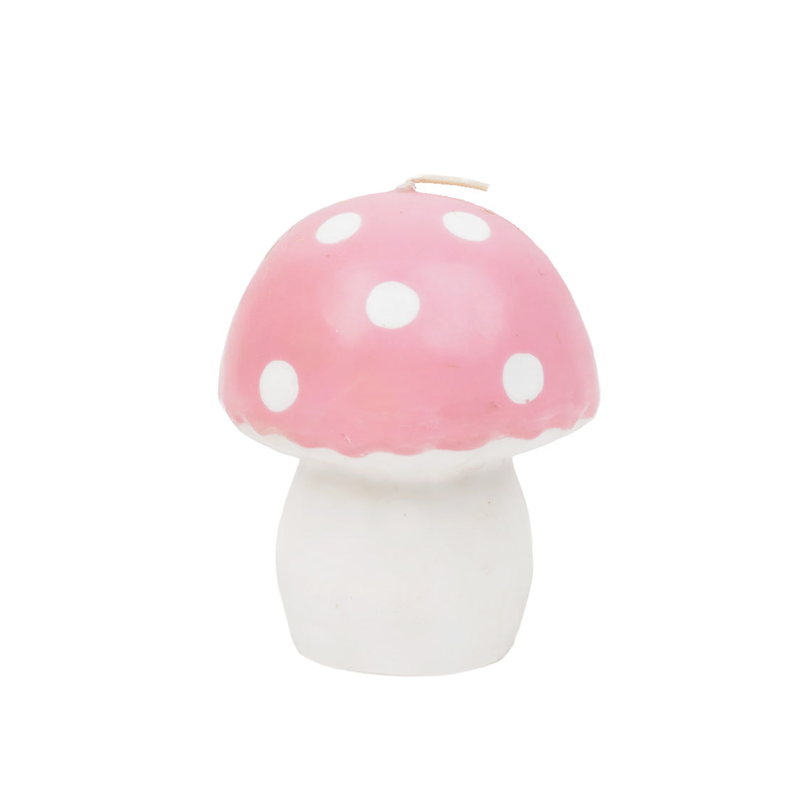 Pink Toadstool Mushroom Candle - Large by penny black