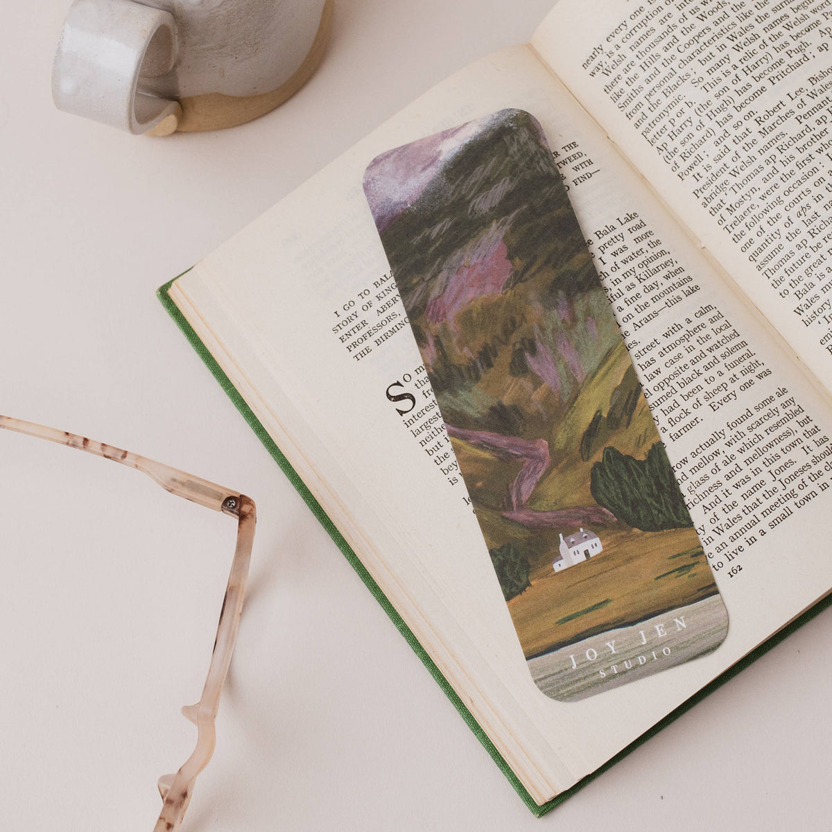 Glencoe in Late Summer Scottish Landscape Bookmark