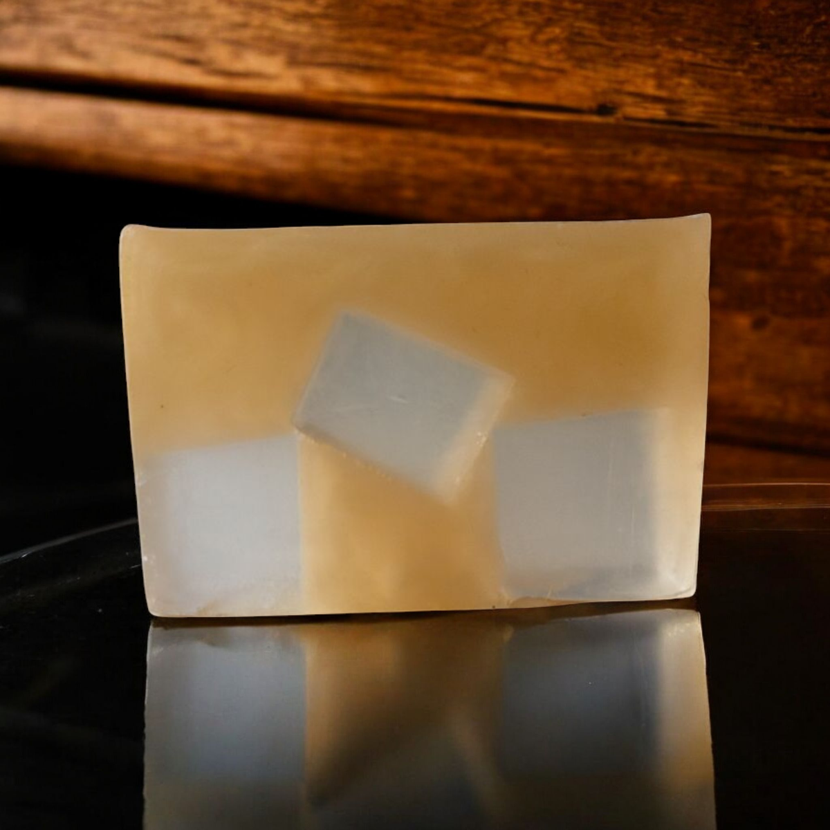 Whisky Scented Soap Slice out of wrapping by penny black