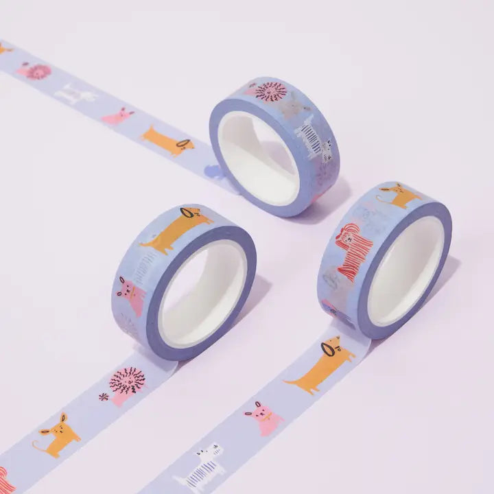 Cute Dogs Washi Tape by Rumble Cards at Penny Black