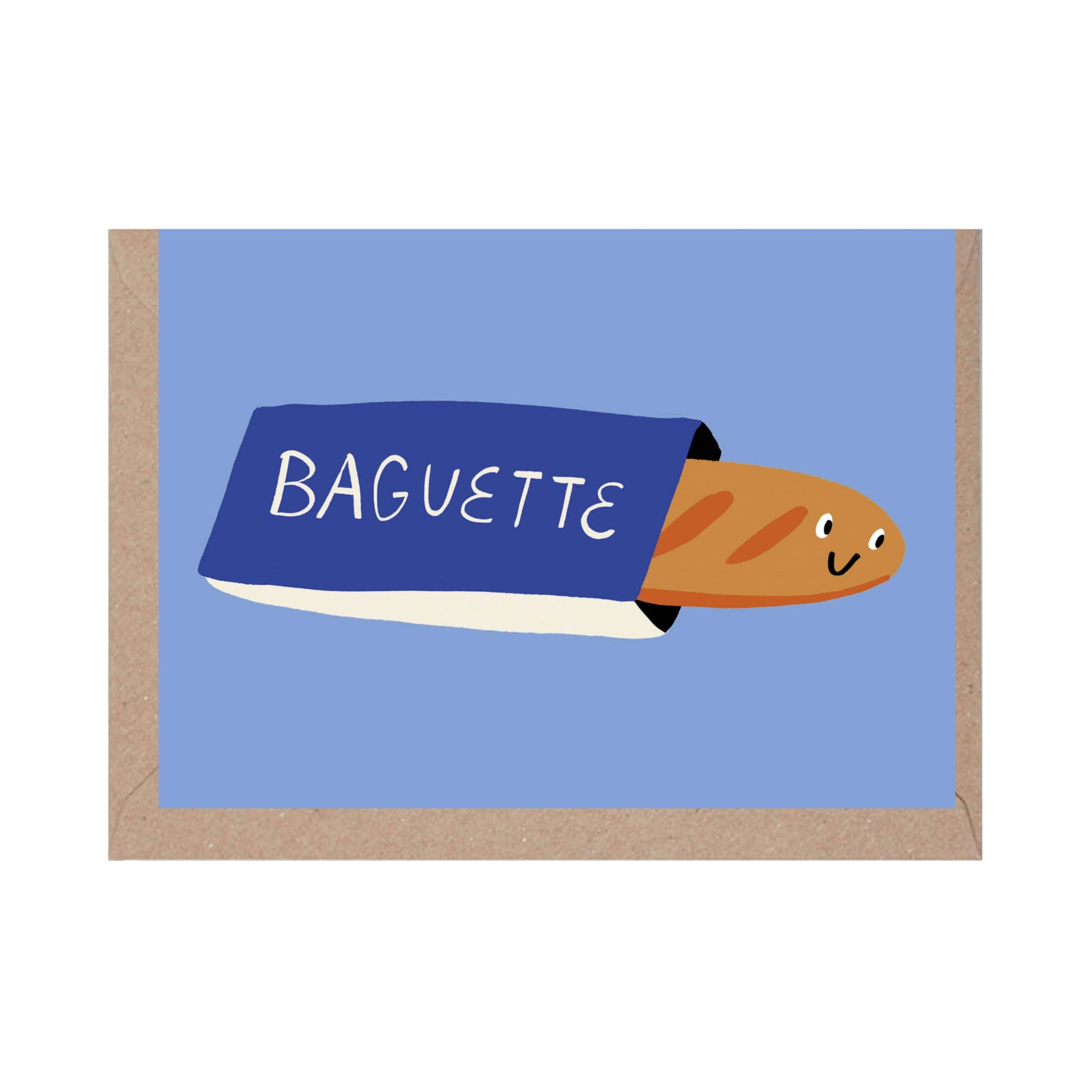 Jolly Baguette A7 Card by penny black