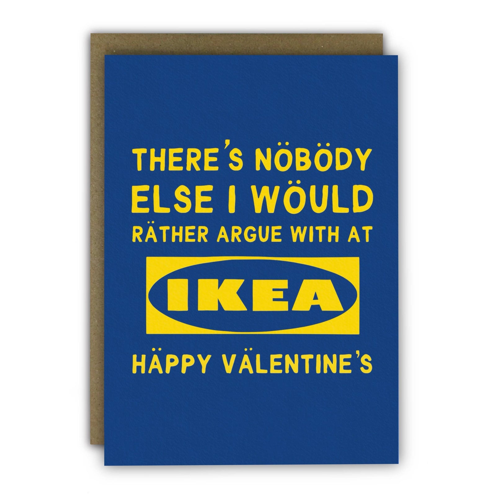 IKEA Arguments Funny Valentine's Day Card by penny black