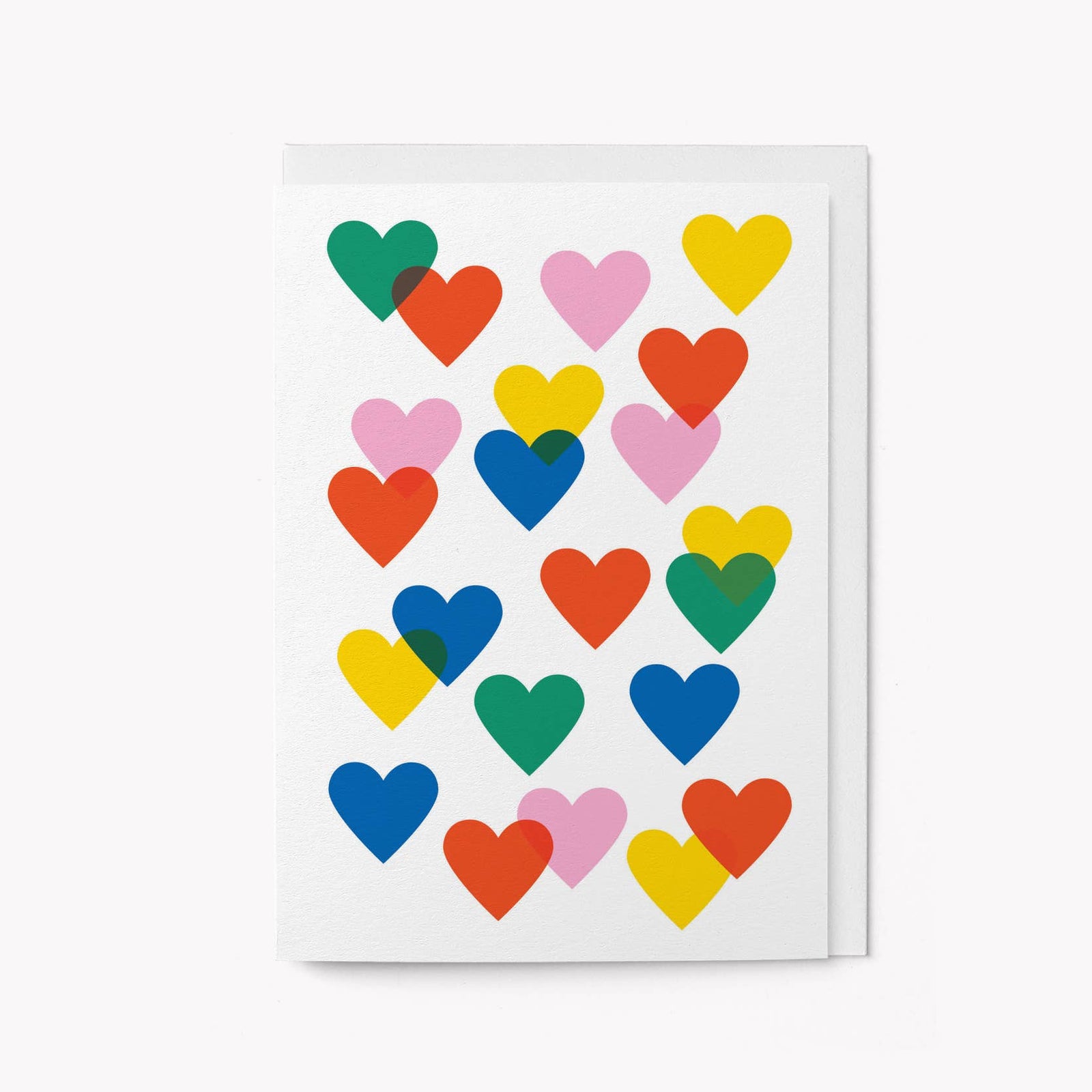 Primary Lovehearts Card by graphic factory at penny black