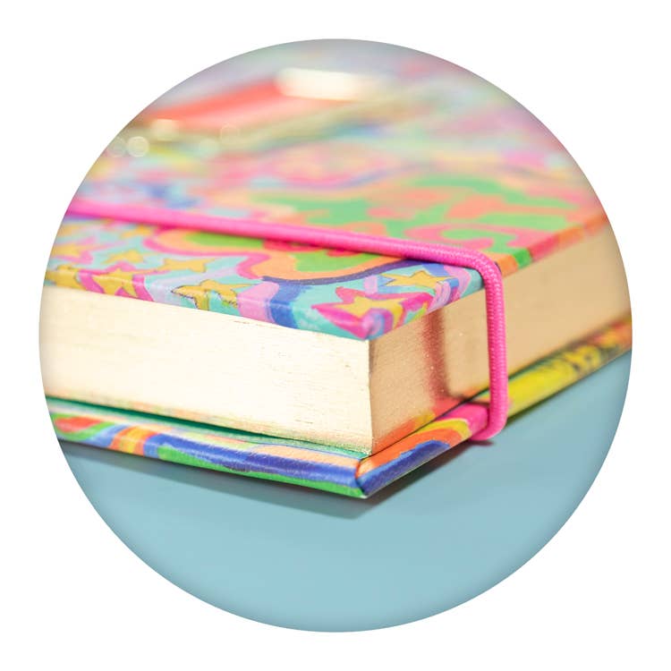 Arthouse Unlimited Full Of Joy A5 Hardback Journal By Penny Black