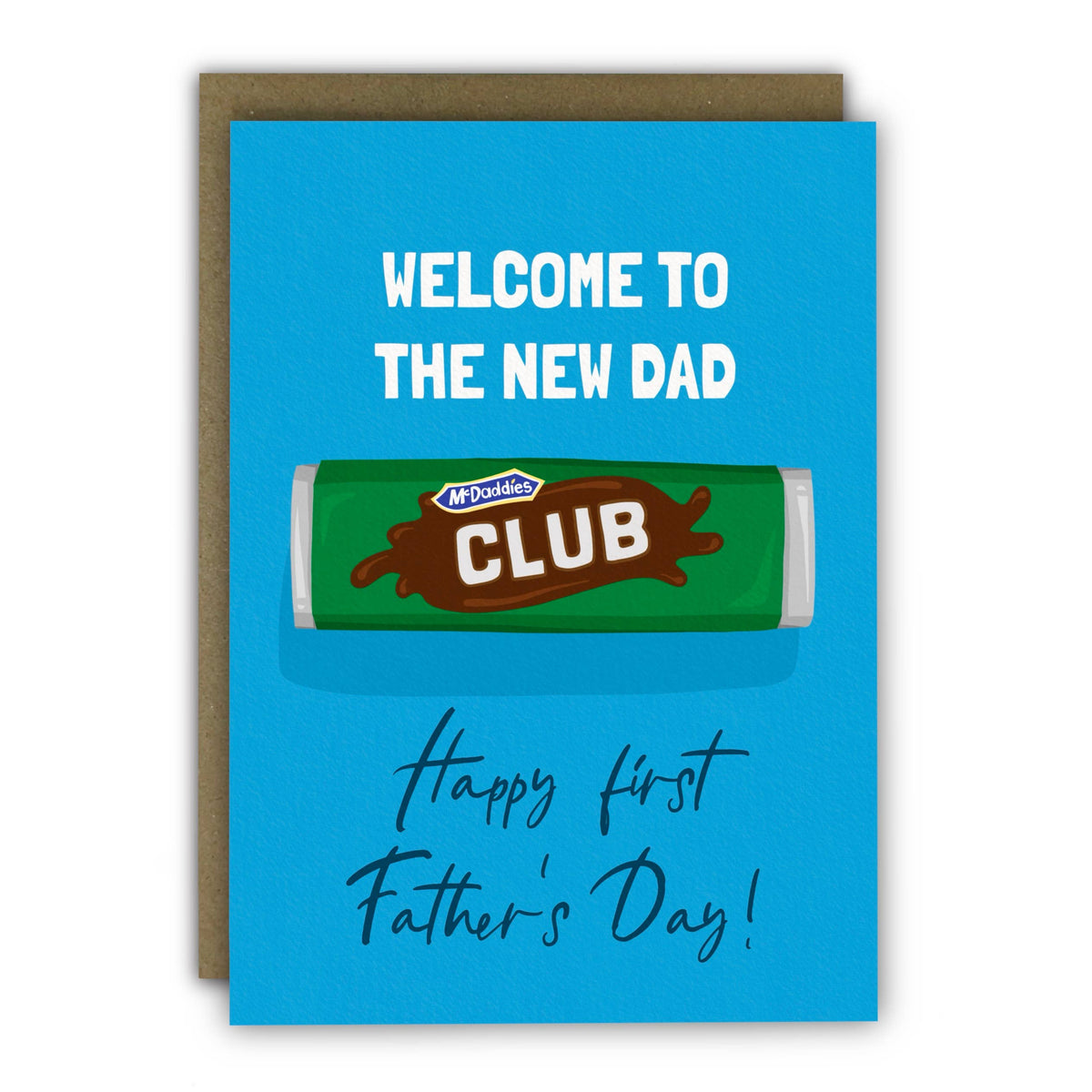 New Dad Club Funny Father's Day Card by penny black