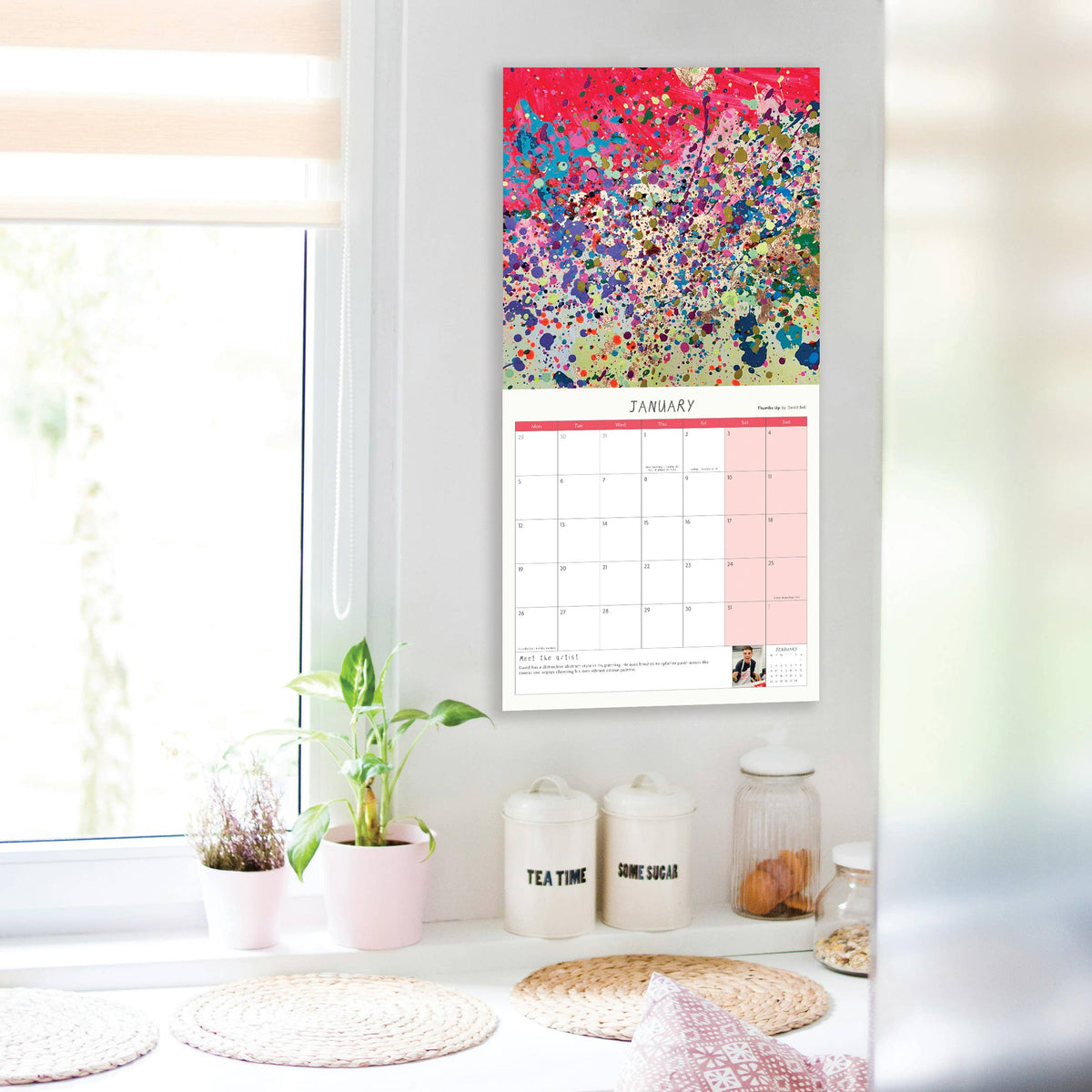 Arthouse Unlimited Square 2026  Calendar By Penny Black