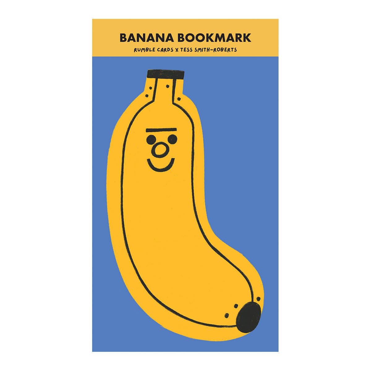 Jolly Banana Bookmark by penny black in it's packaging