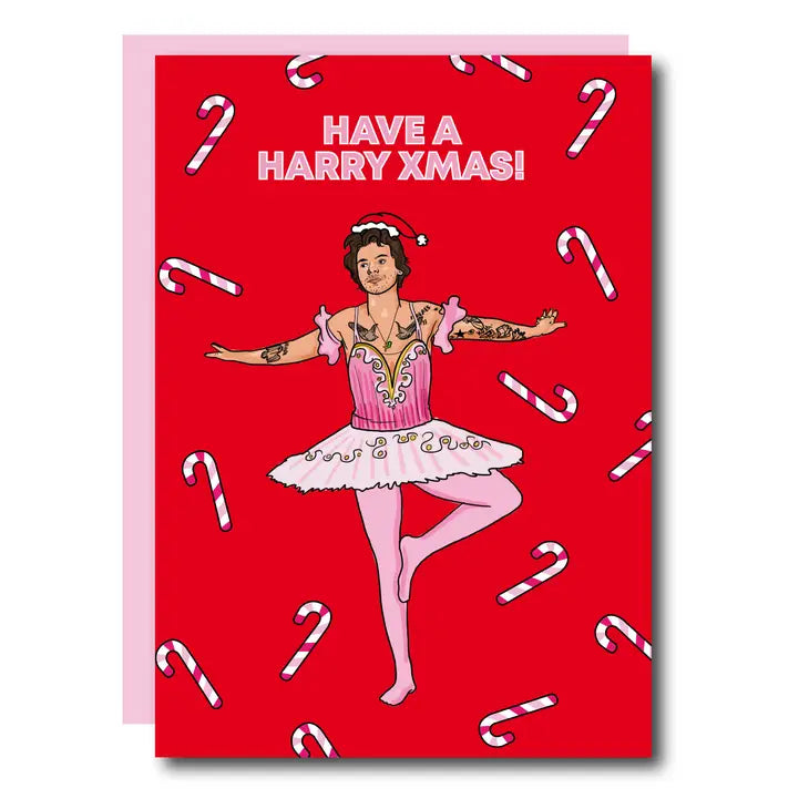 Have a Harry Xmas Card by penny black