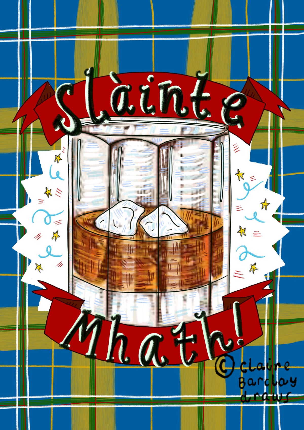Slainte Mhath Scots Gaelic Celebratory Card