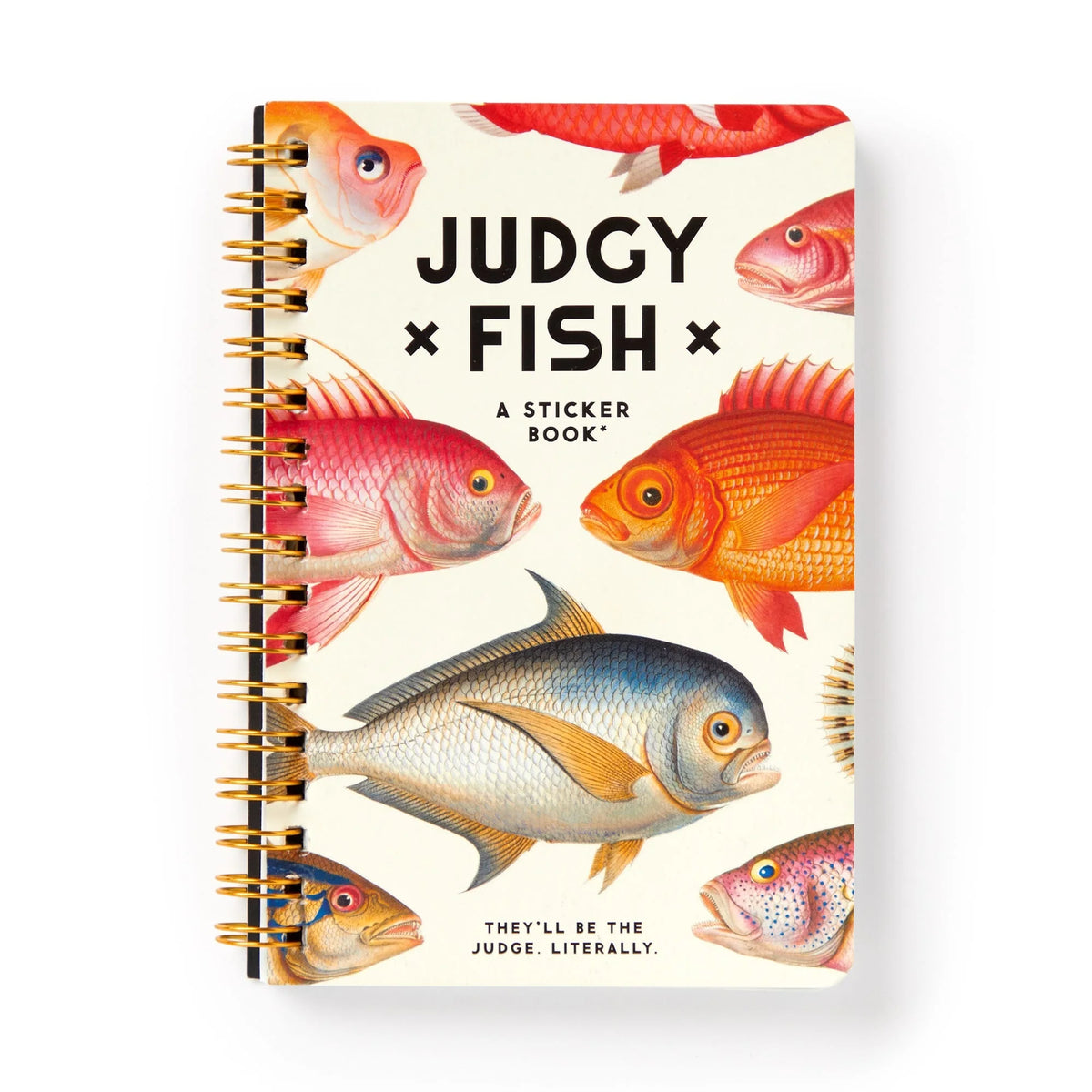 Judgy Fish Sticker Book by brass monkey at penny black