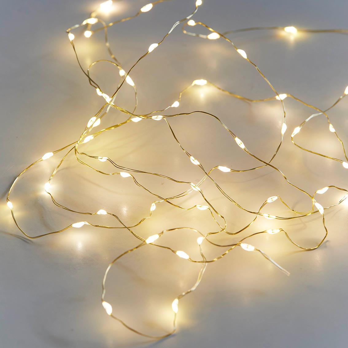 Gold LED String Lights by penny black