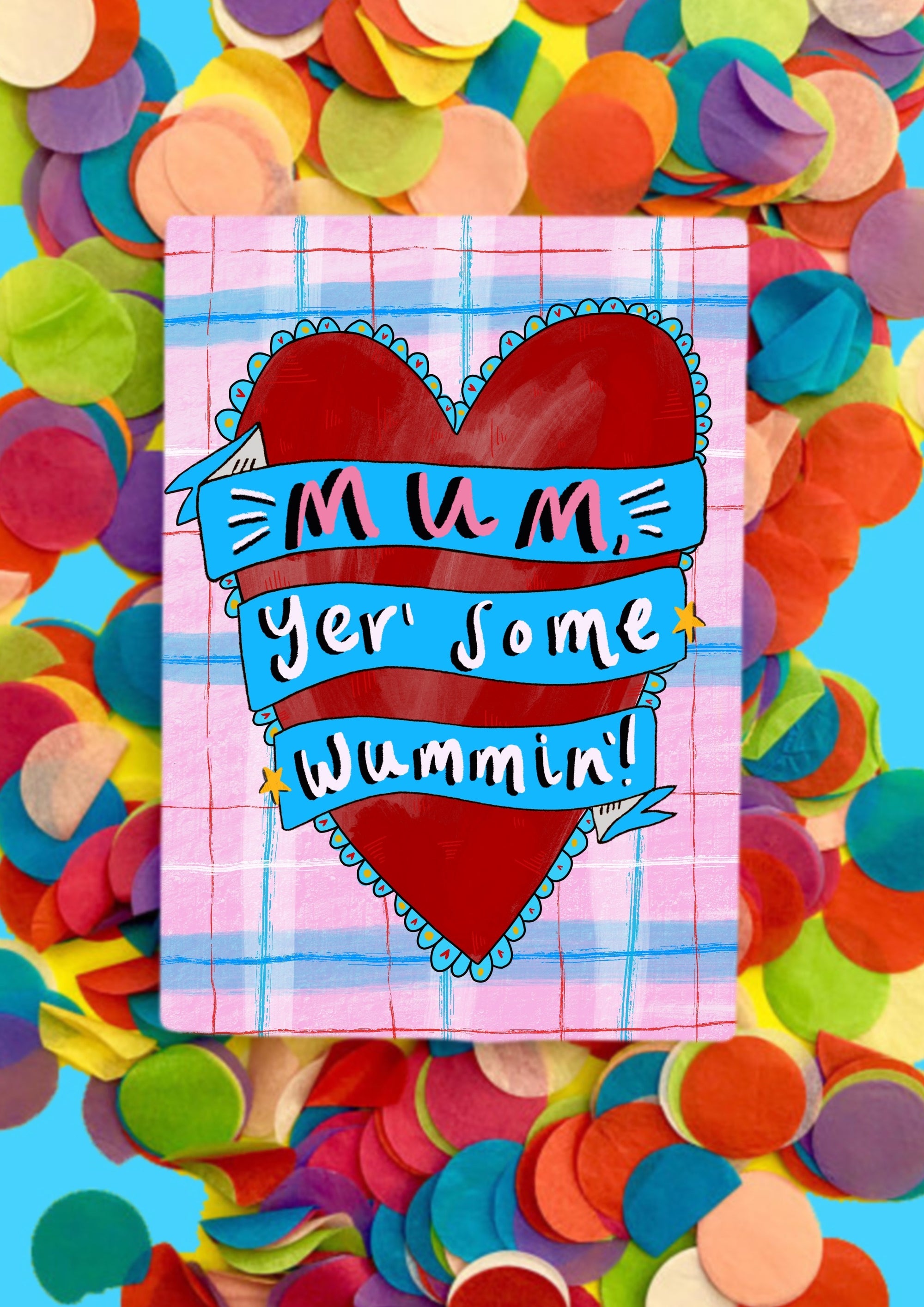 Mum Some Wummin Scots Mother's Day Card by penny black