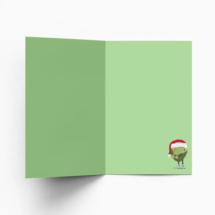 Naughty Sprout Funny Christmas Card from penny black