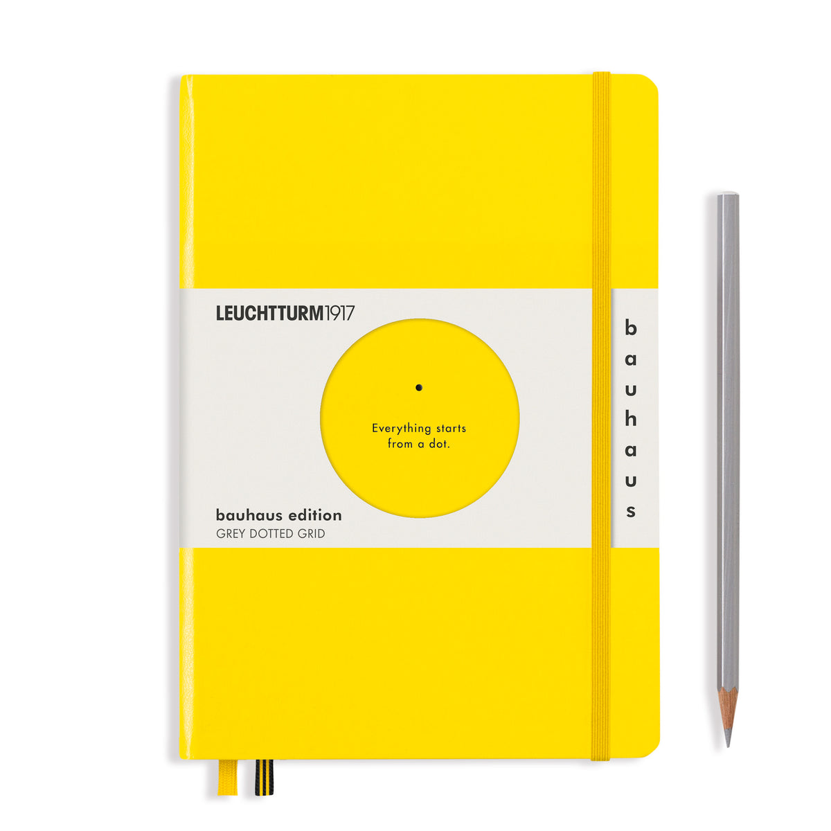 LEUCHTTURM1917 Notebook A5 Medium Hardcover Notebook Bauhaus Edition By Penny Black