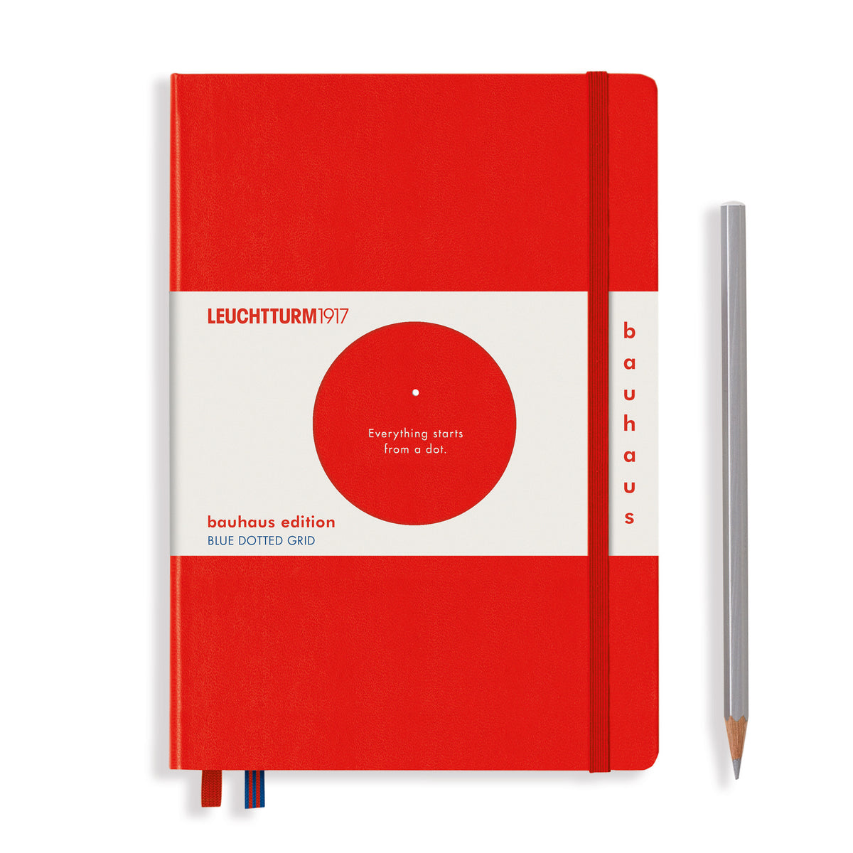 LEUCHTTURM1917 Notebook A5 Medium Hardcover Notebook Bauhaus Edition By Penny Black