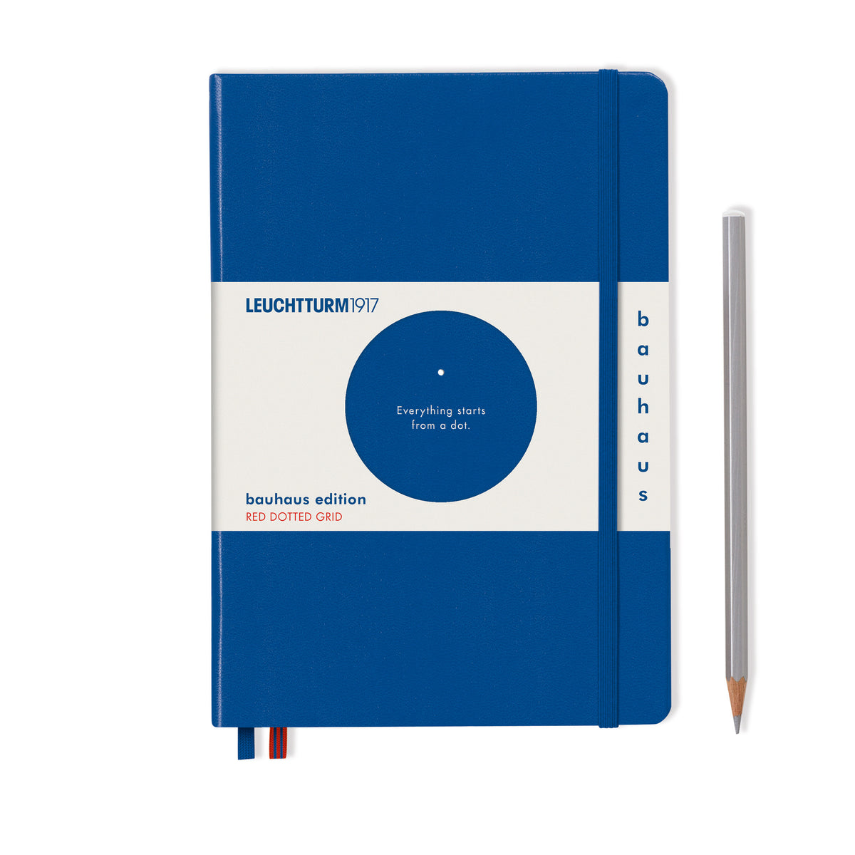 LEUCHTTURM1917 Notebook A5 Medium Hardcover Notebook Bauhaus Edition By Penny Black