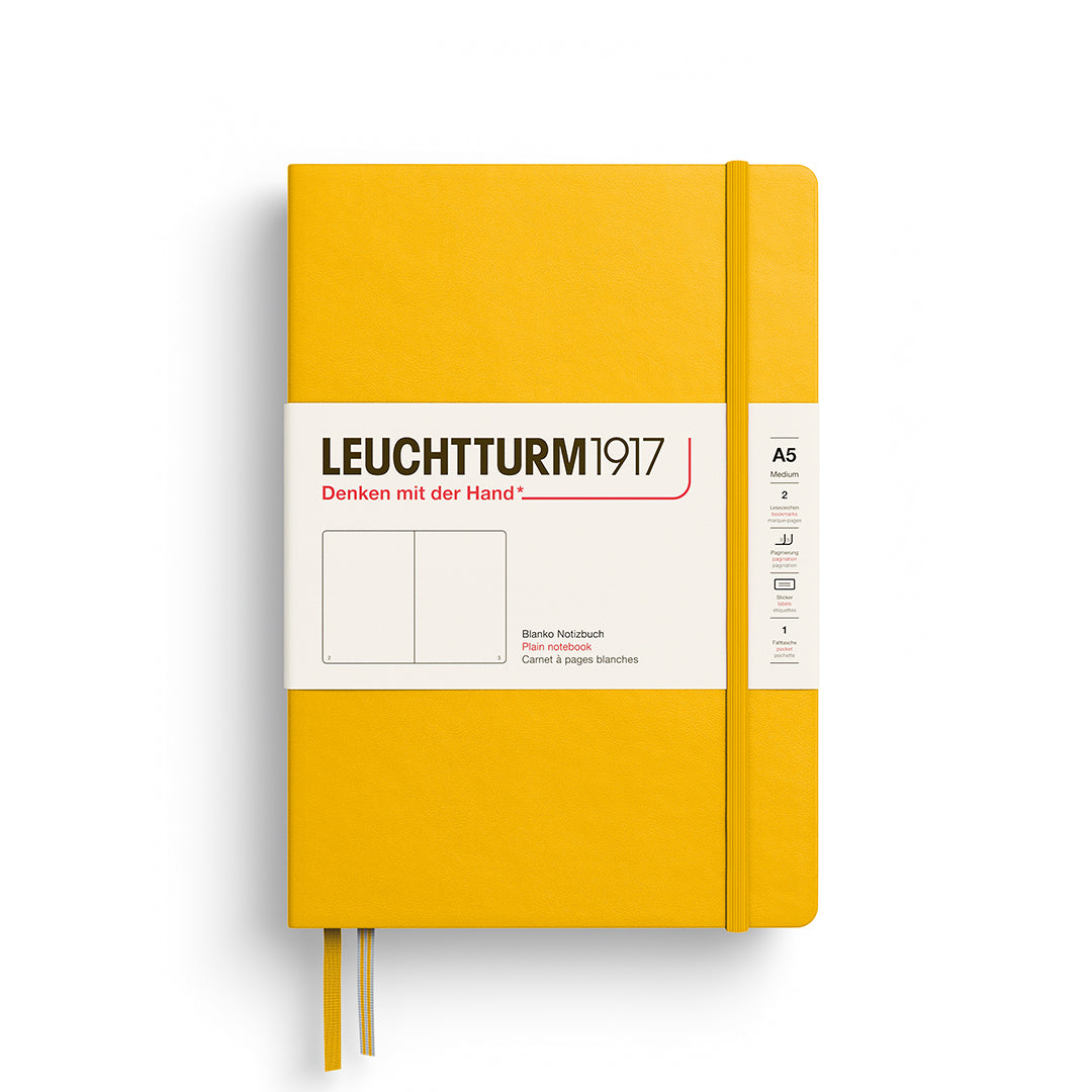 LEUCHTTURM1917 Notebook A5 Medium Hardcover By Penny Black