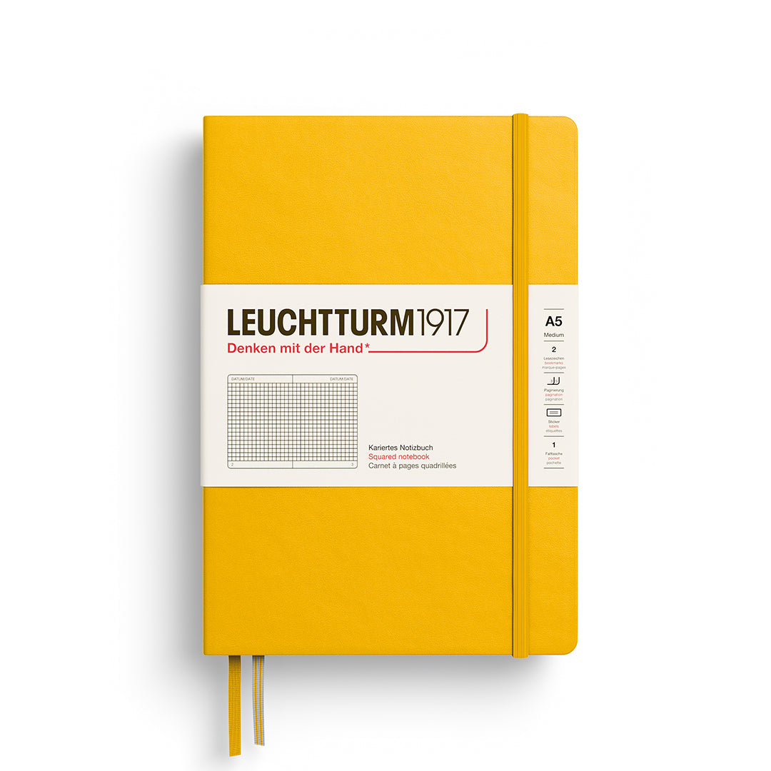 LEUCHTTURM1917 Notebook A5 Medium Hardcover By Penny Black