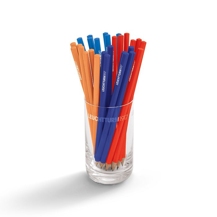 LEUCHTTURM1917 HB Pencils in glass pot