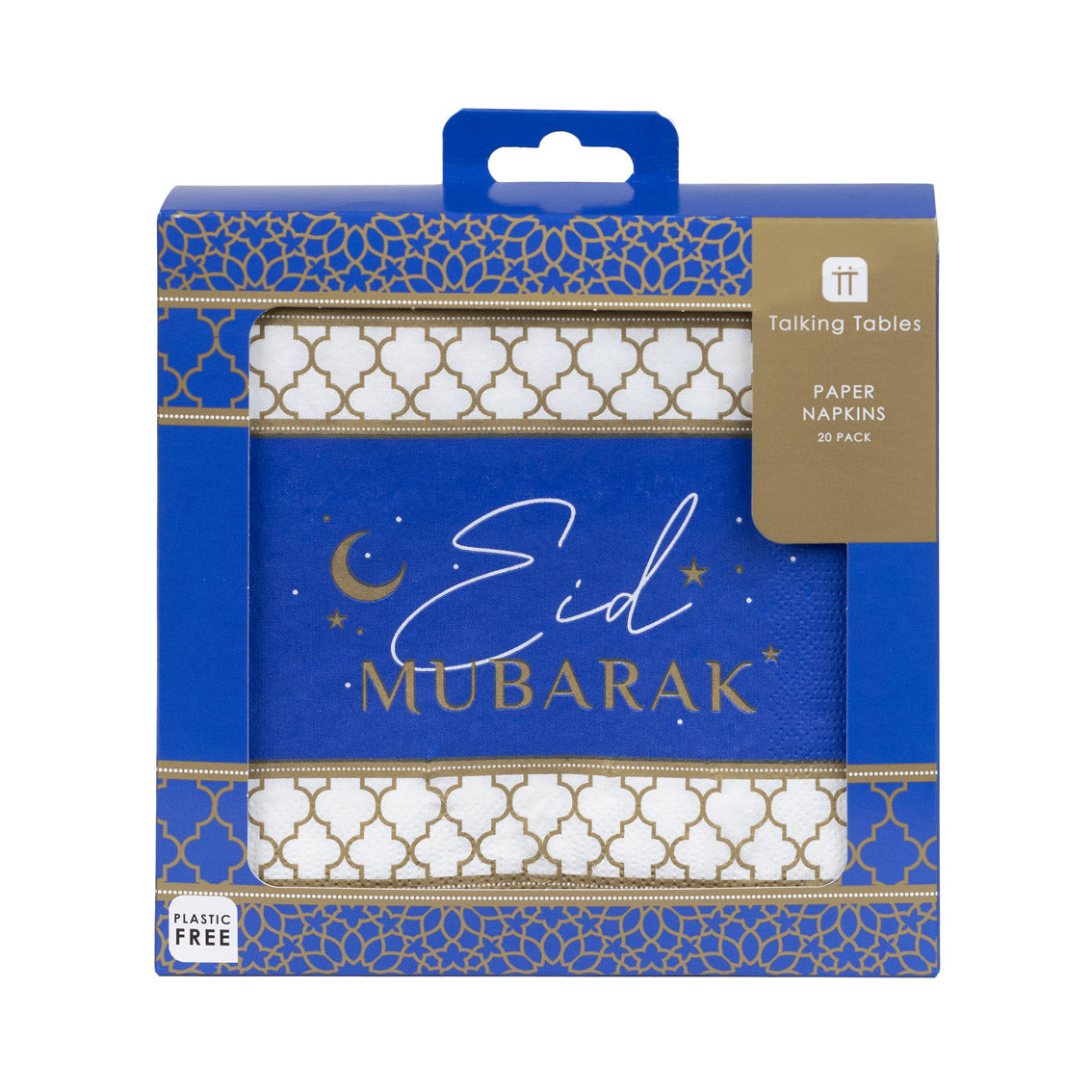 Eid Mubarak Celebration Napkins 20Pk in packaging
