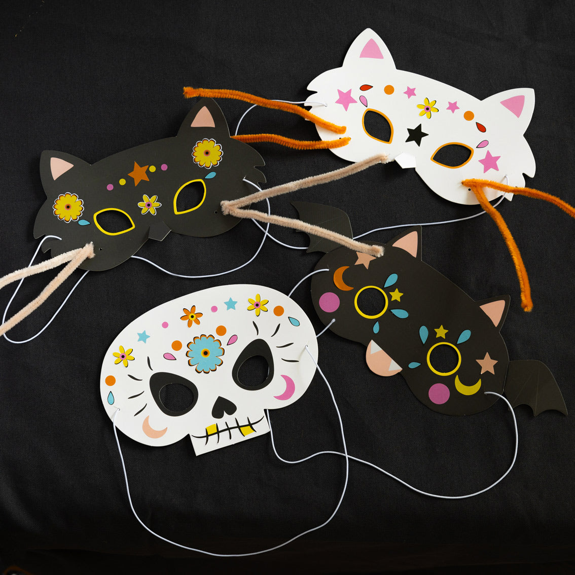 Halloween Mask Making Kit 8pk by penny black