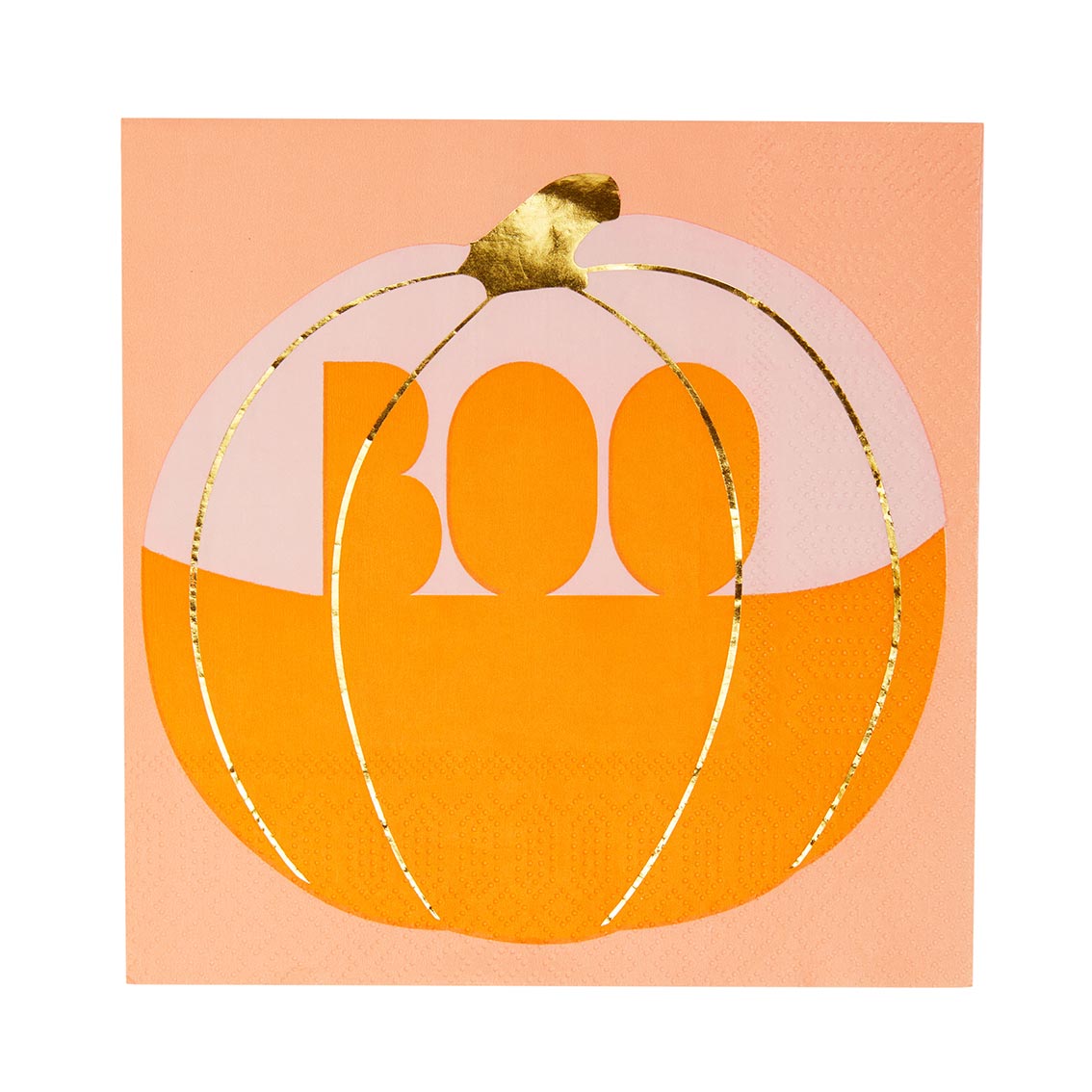 Halloween Pumpkin Paper Napkins 20pk showing design by penny black
