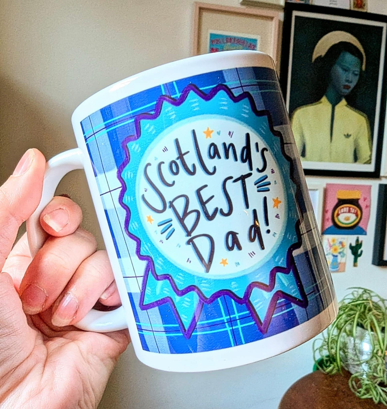 Scotland's Best Dad Mug by penny black