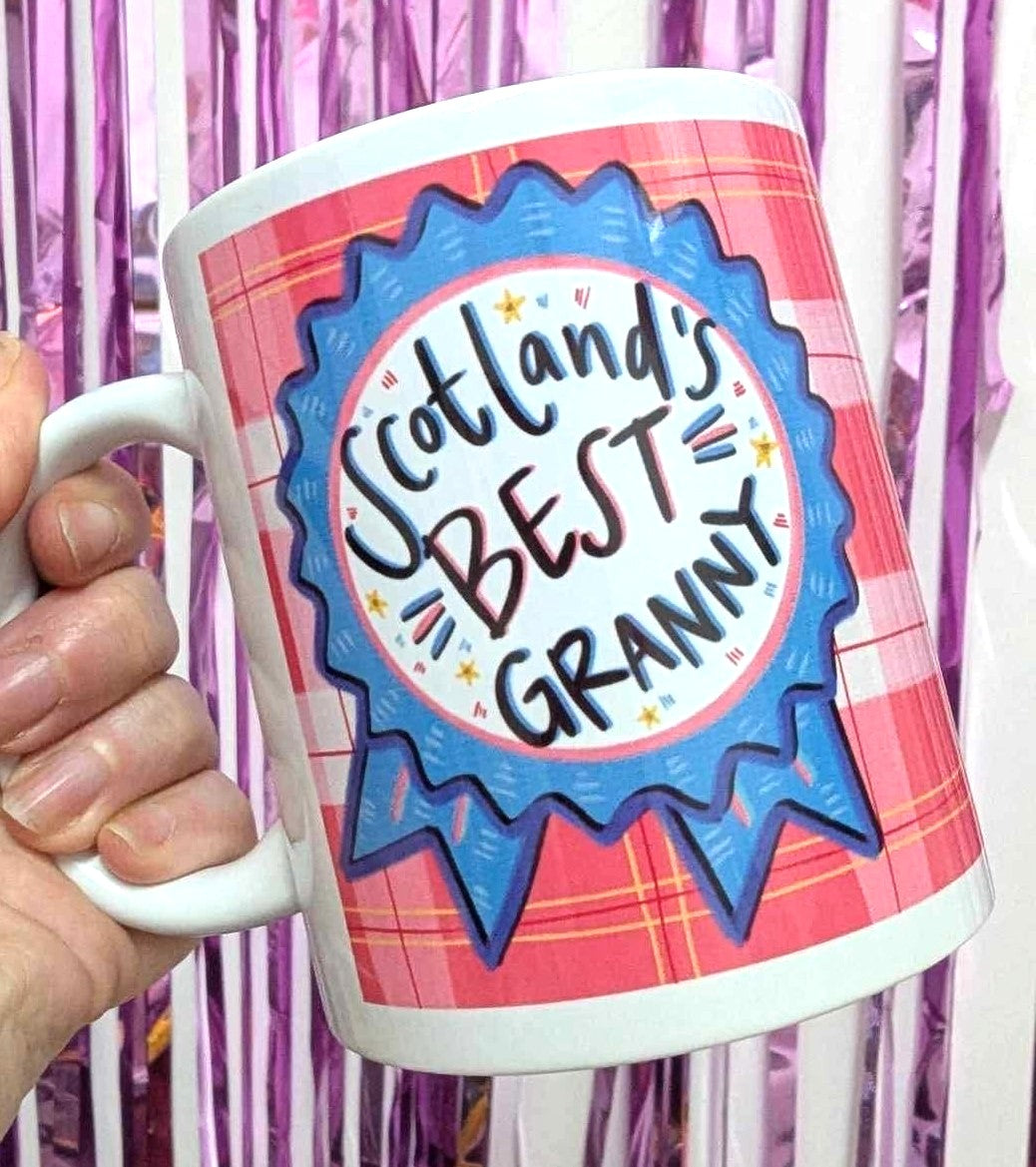 Scotland's Best Granny Mug by penny black